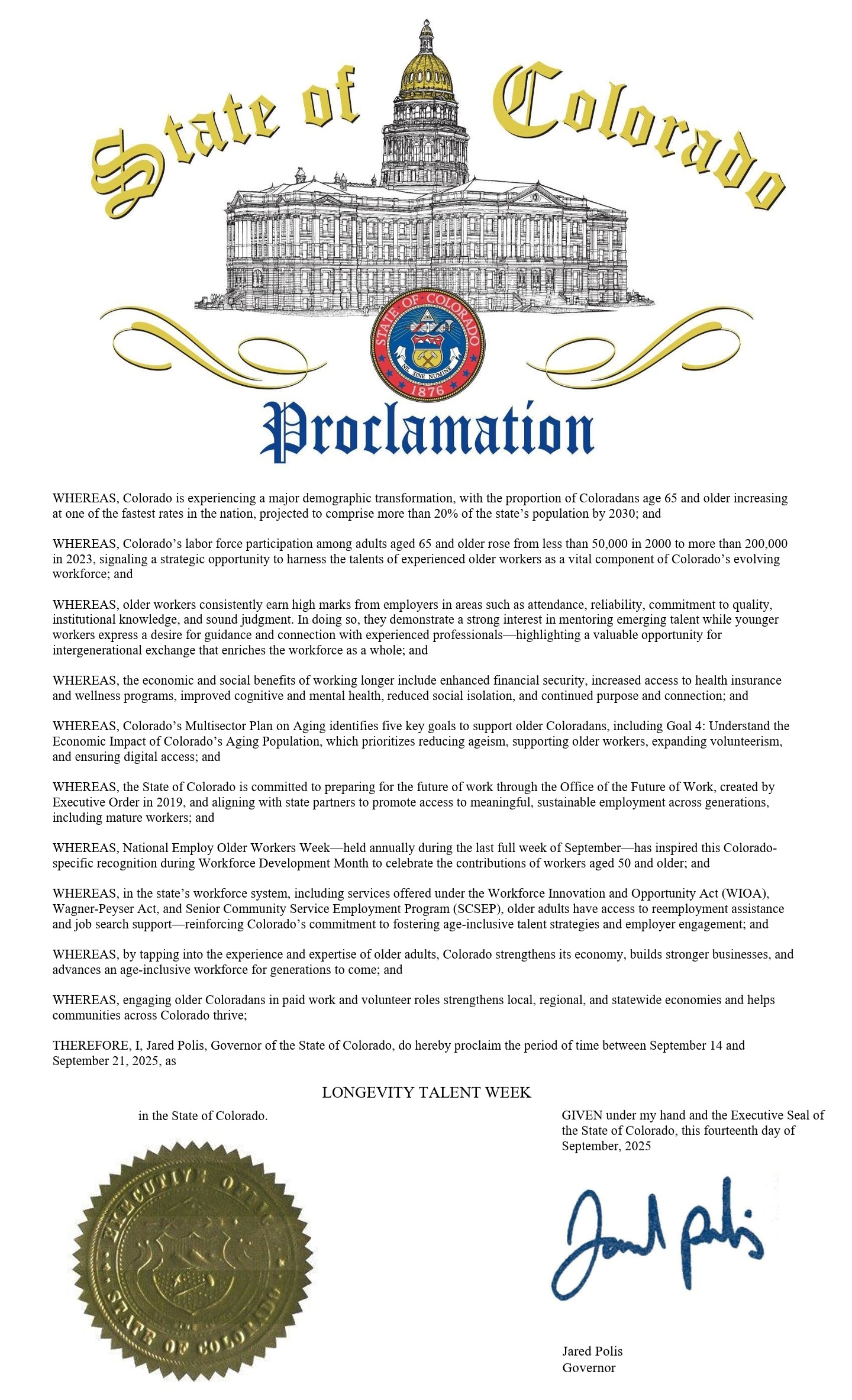 Saguache County Proclamation