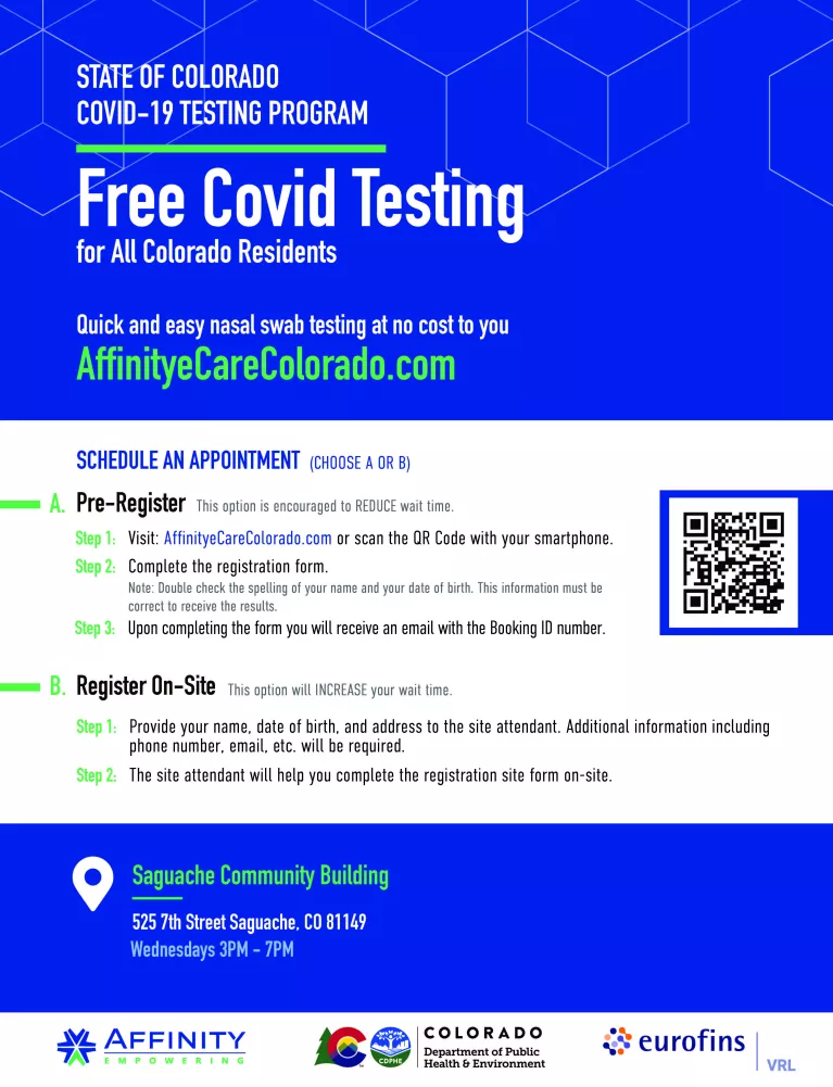 COVID Testing Flyer